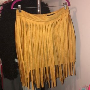 MissGuided Fringe Skirt!